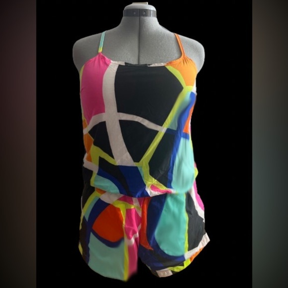 NWT, Fabletics Neema Romper, Sz Med - Picture 1 of 5